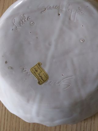 Piatto centrotavola artigianato sardo