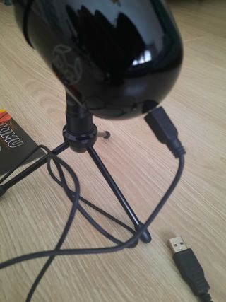 Micrófono Krom Kimu usb trípode