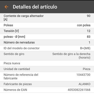 Alternador