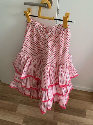 Falda flamenca para niña 