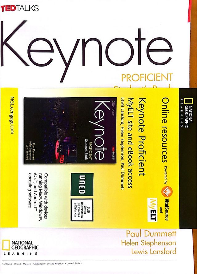 UNED - CUID Libro KEYNOTE C2 INGLÉS