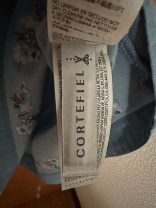 Vestido vaquero , Cortefiel, L, sin estrenar