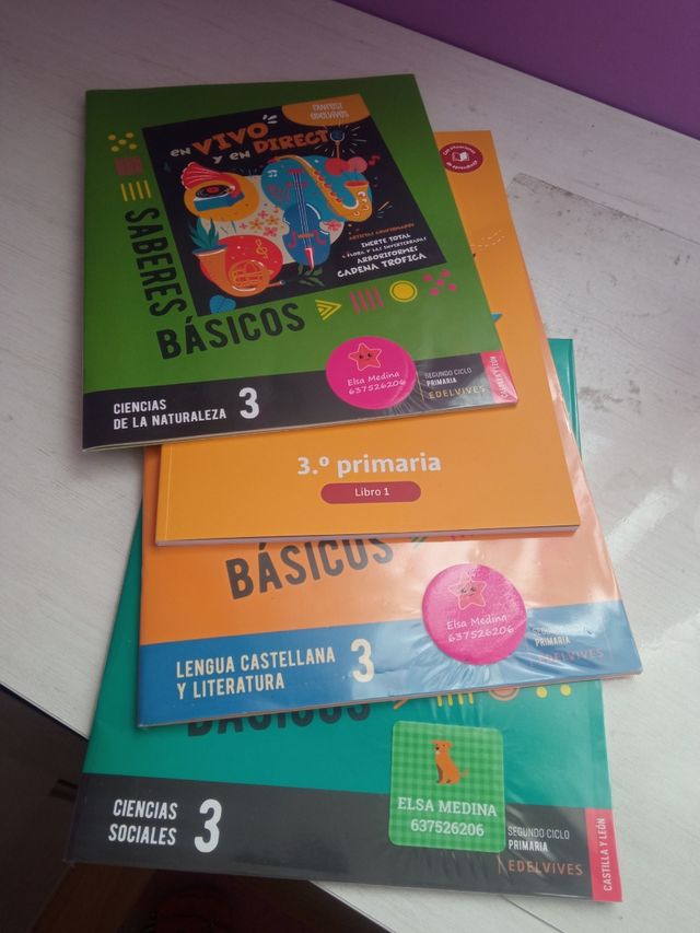 Libros de 3 de primaria