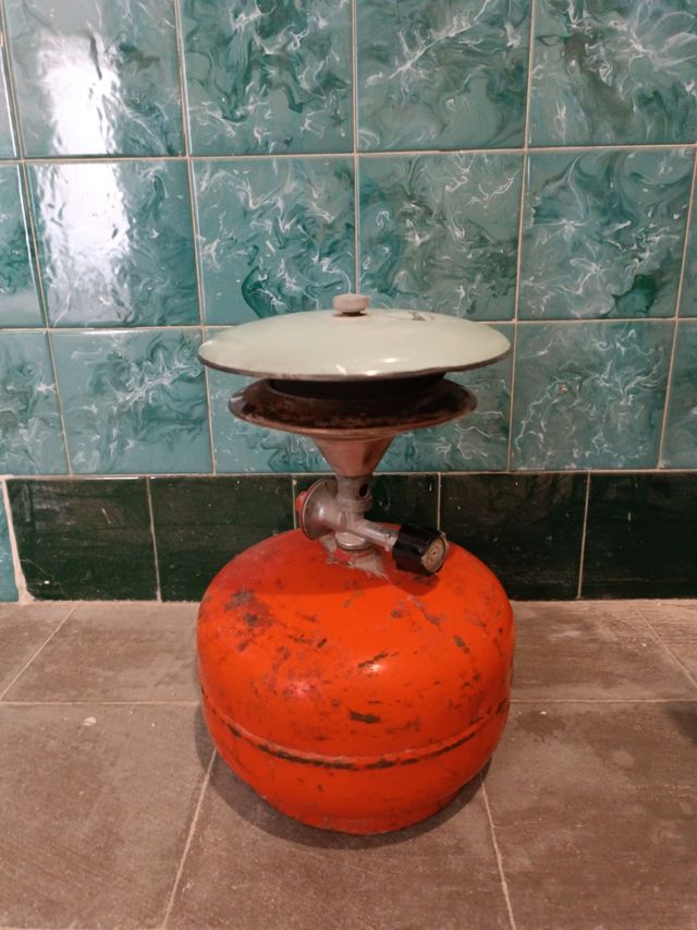 Lampara de gas antigua