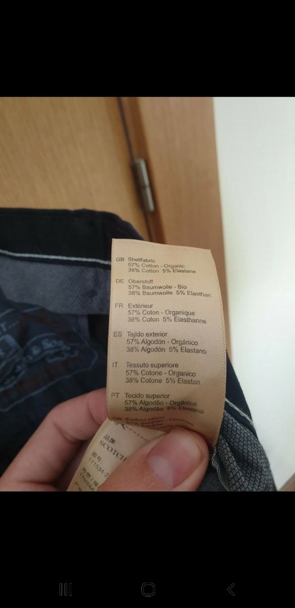 Pantalón Scotch & Soda Azul Top Line 30