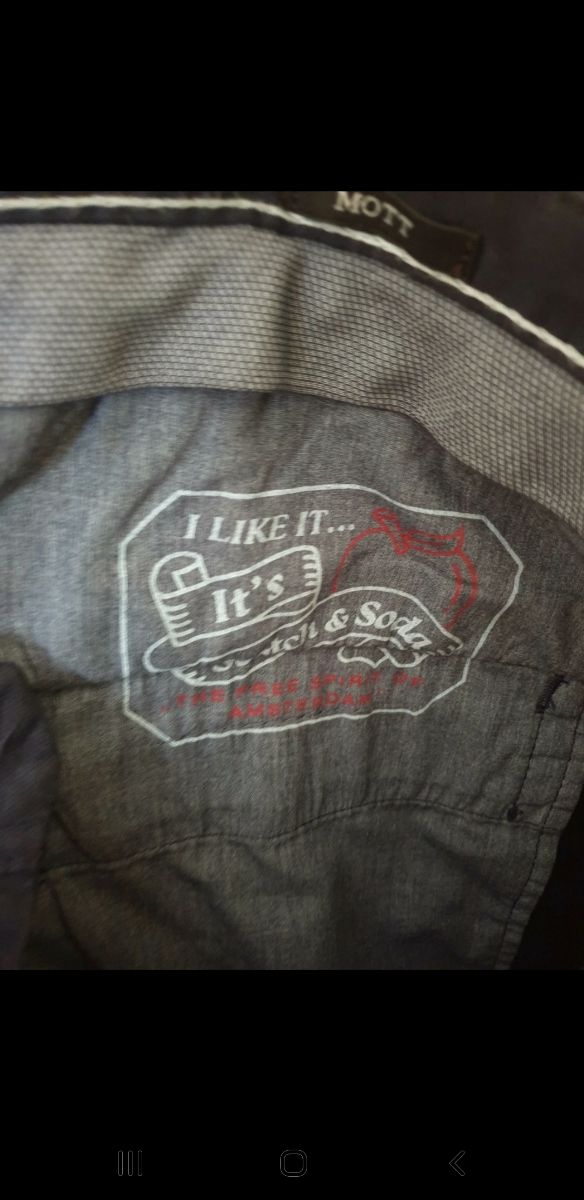 Pantalón Scotch & Soda Azul Top Line 30