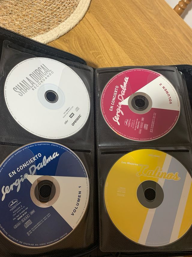 Cds originales con su estuche