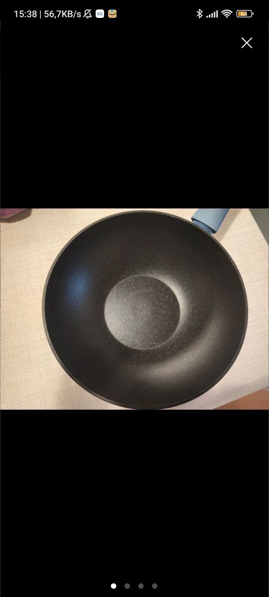 Padella tipo wok Giannini