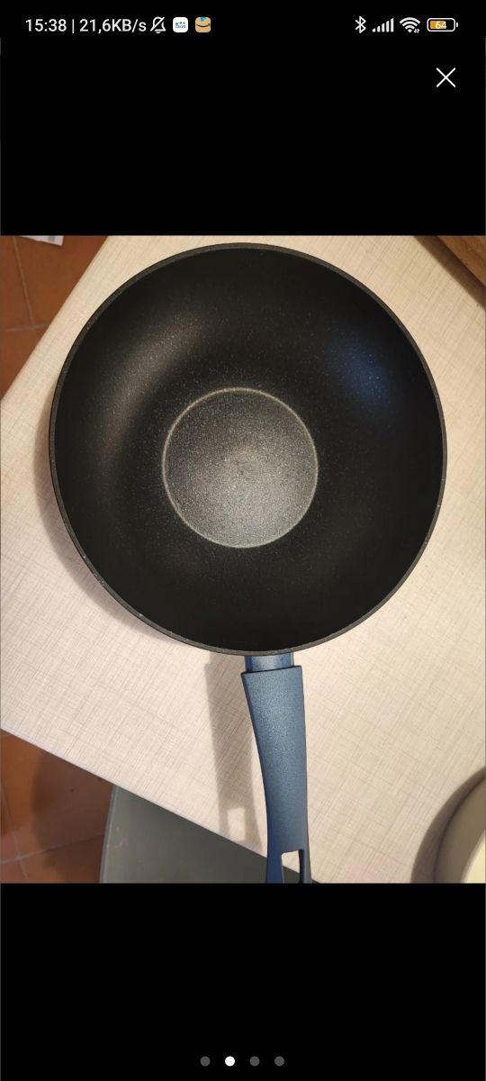 Padella tipo wok Giannini