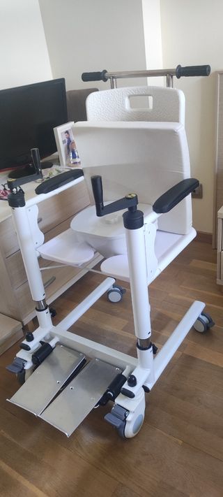 Silla transferencia ancianos 