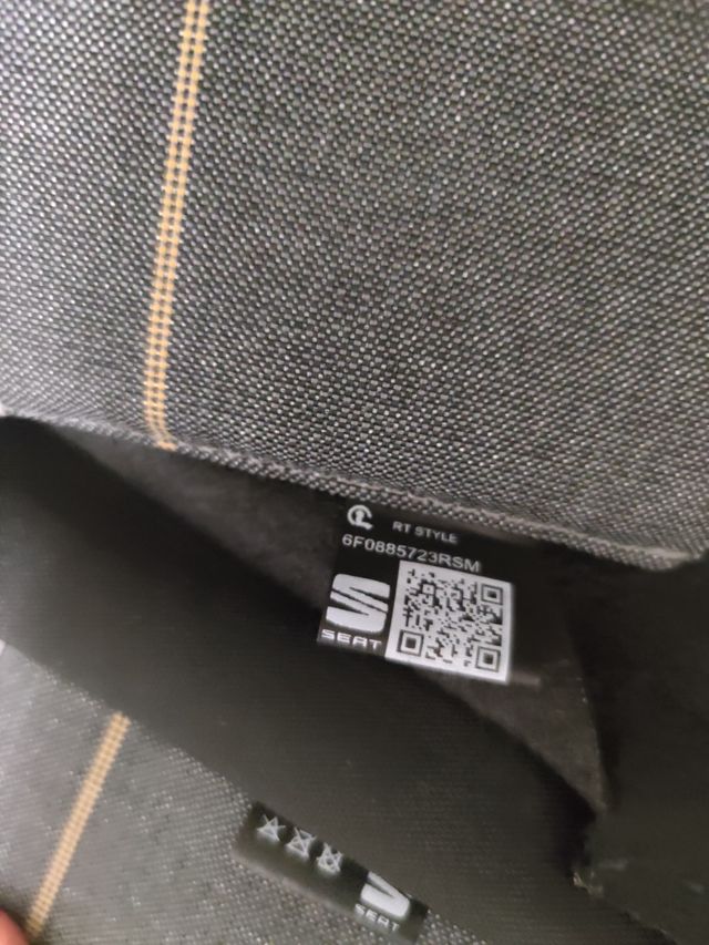 Juego completo asiento Seat original
