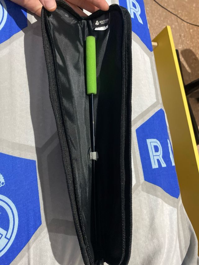 Custodia per flauto del Real Madrid + detergente