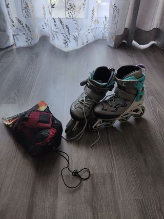Patines y protección