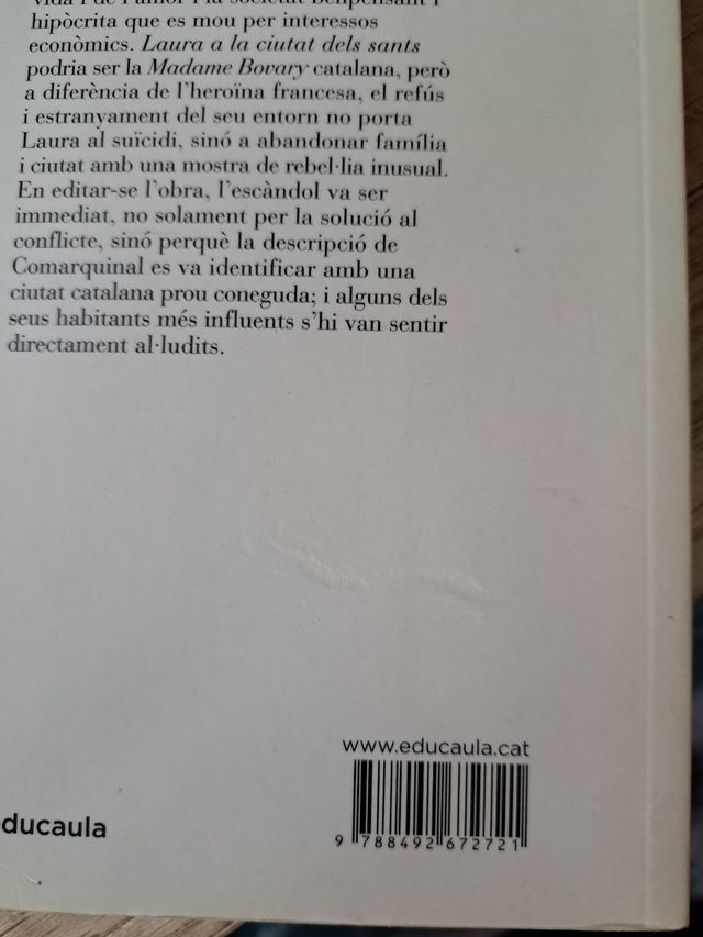 Laura a la ciutat dels sants