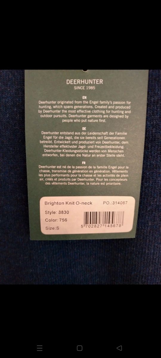 Deerhunter Pullover S