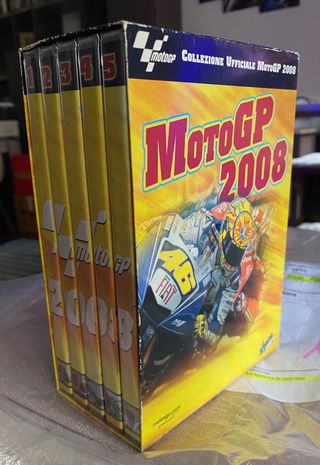 Moto gp 2008 cofanetto 5 DVD