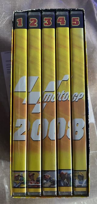 Moto gp 2008 cofanetto 5 DVD