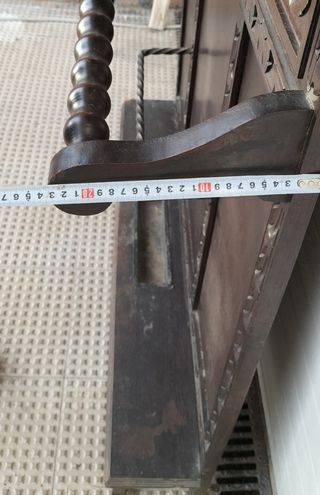 Paragüero perchero neorrenacentista