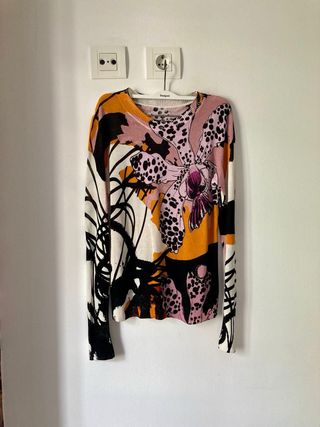 Jersey orquídeas M. Christian Lacroix Desigual