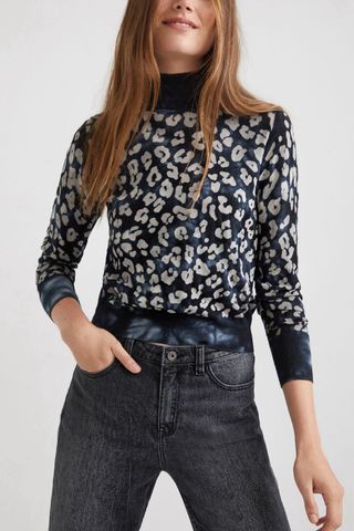 Jersey punto animal print Desigual