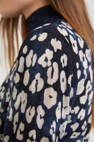 Jersey punto animal print Desigual