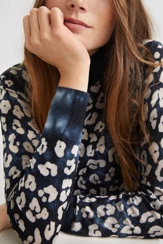 Jersey punto animal print Desigual