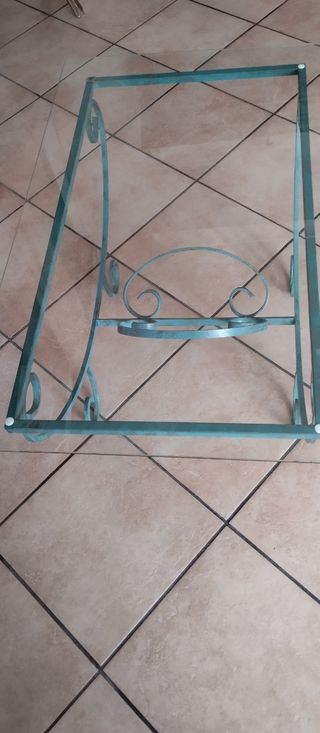 Tavolino ferro battuto 