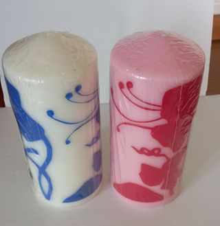 Candele decorate