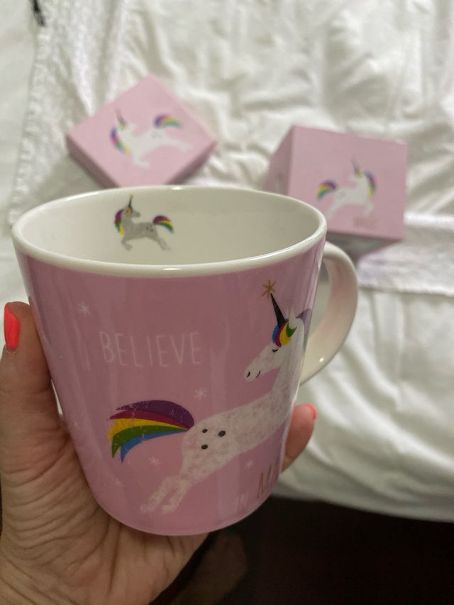 Taza unicornio