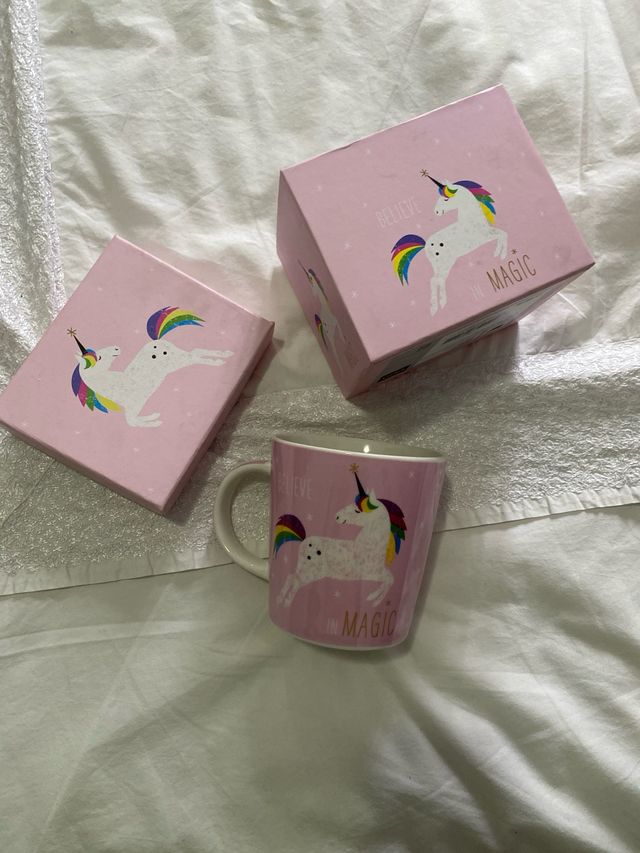 Taza unicornio