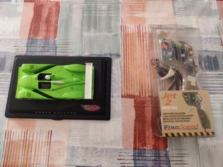 Coche y mando scalextric