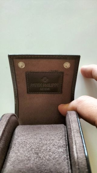 Funda reloj cuero Patek Philippe