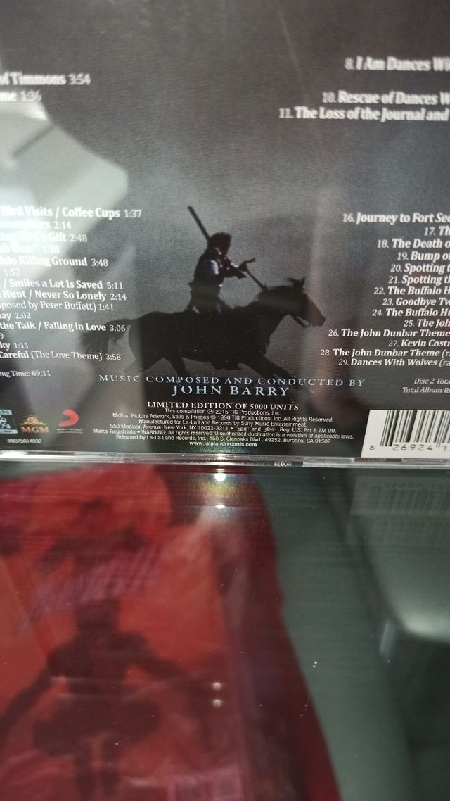 Bailando con lobos  2cd  limited edition