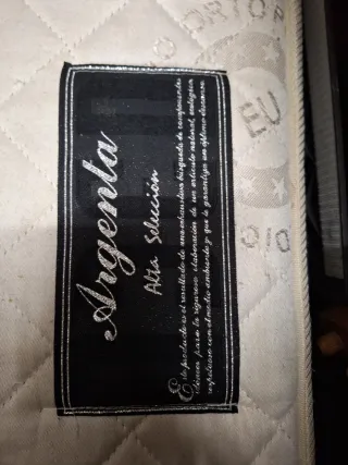 Colchón 160x190 cm ortopédico espuma