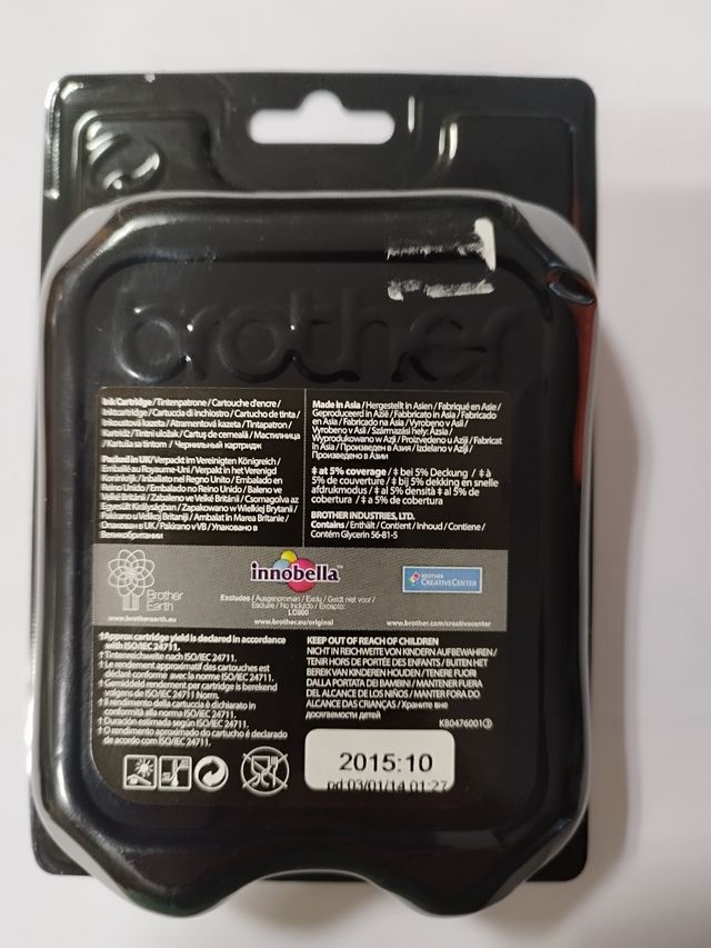 Cartucho Brother original tinta magenta LC985