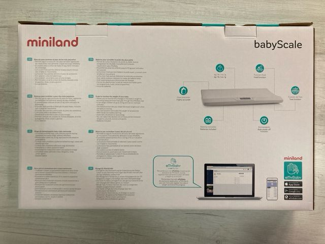 Báscula bebé Miniland 20 Kg