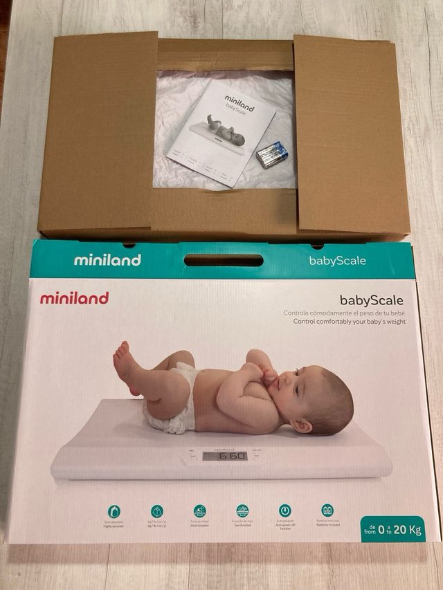 Báscula bebé Miniland 20 Kg