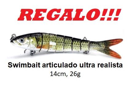 Lote señuelos Lucio, Black Bass, NUEVOS