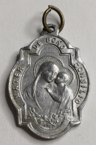 Medalla antigua religiosa 