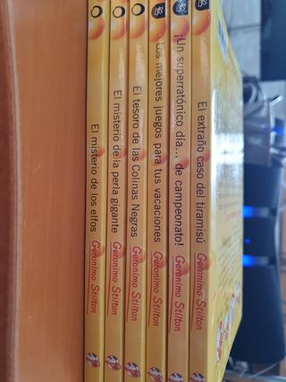 Colección de libros" Geronimo Stilton"