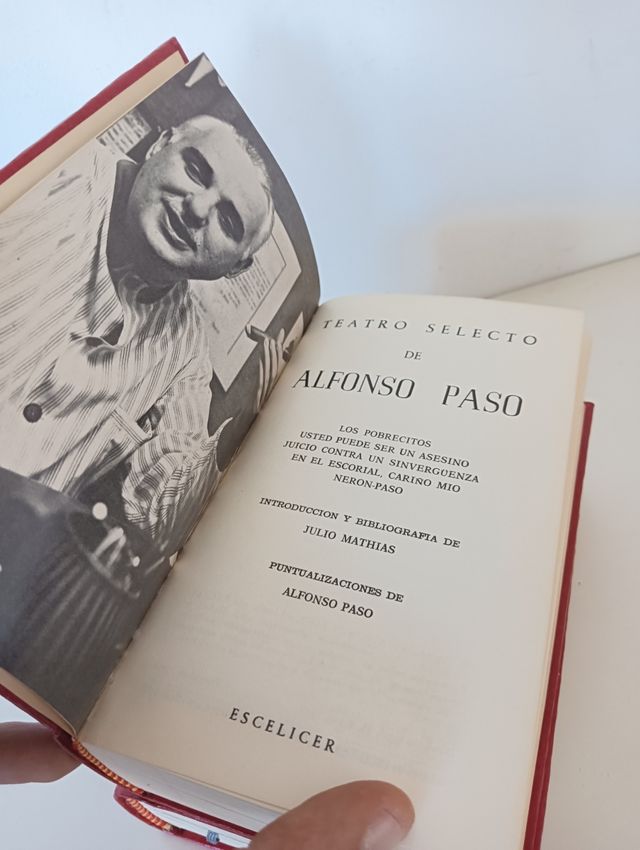 TEATRO SELECTO. C LLOPIS, A PASO, J. LÓPEZ RUBIO