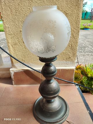 Lampara de mesa vintage
