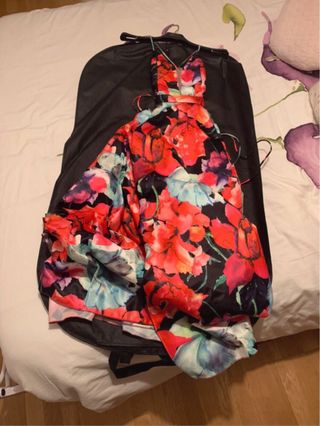 Espectacular vestido de fiesta