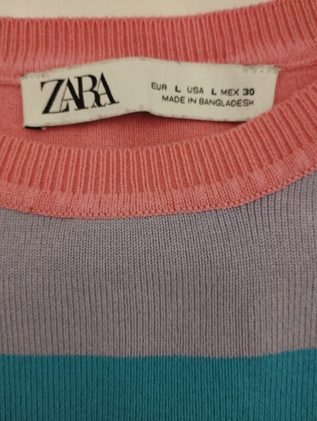 Top de punto Zara