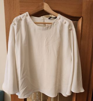 Blusa color marfil
