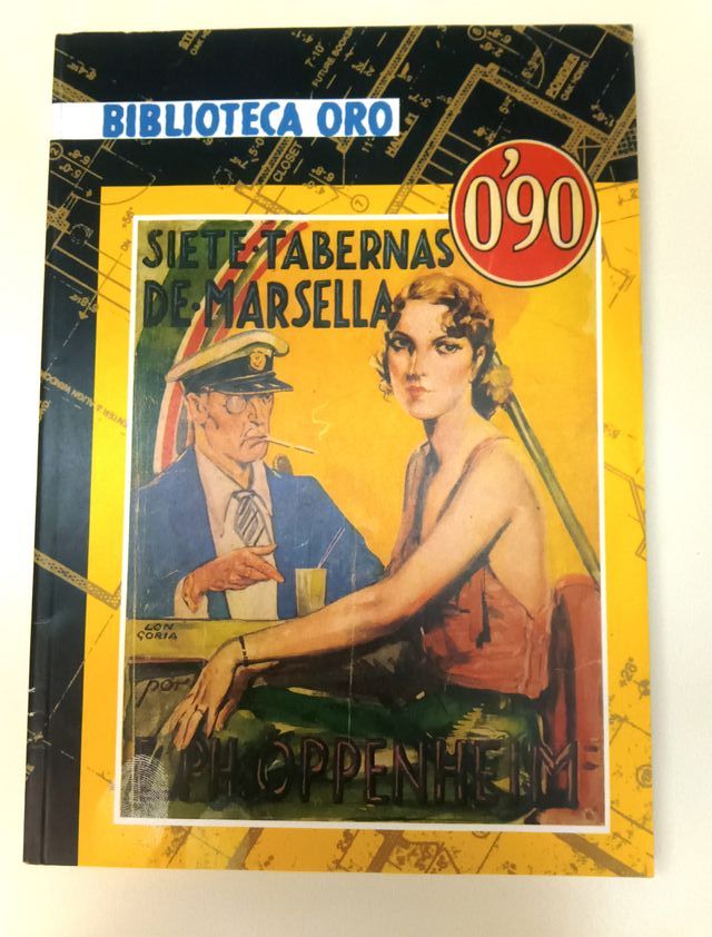 📚 Siete tabernas de Marsella, E.PH.Oppenhein,1934