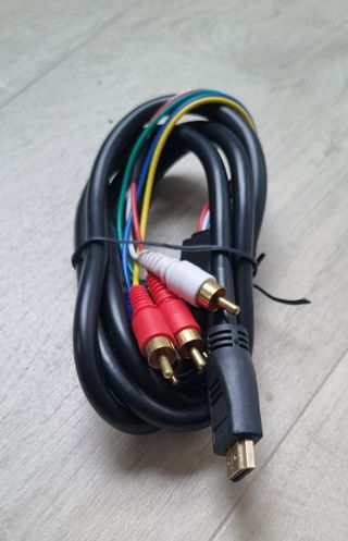 Cable hdmi a RCA audio y video 