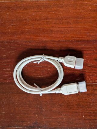 Alargador USB blanco