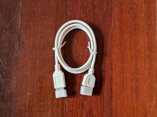 Alargador USB blanco