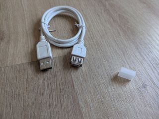 Alargador USB blanco